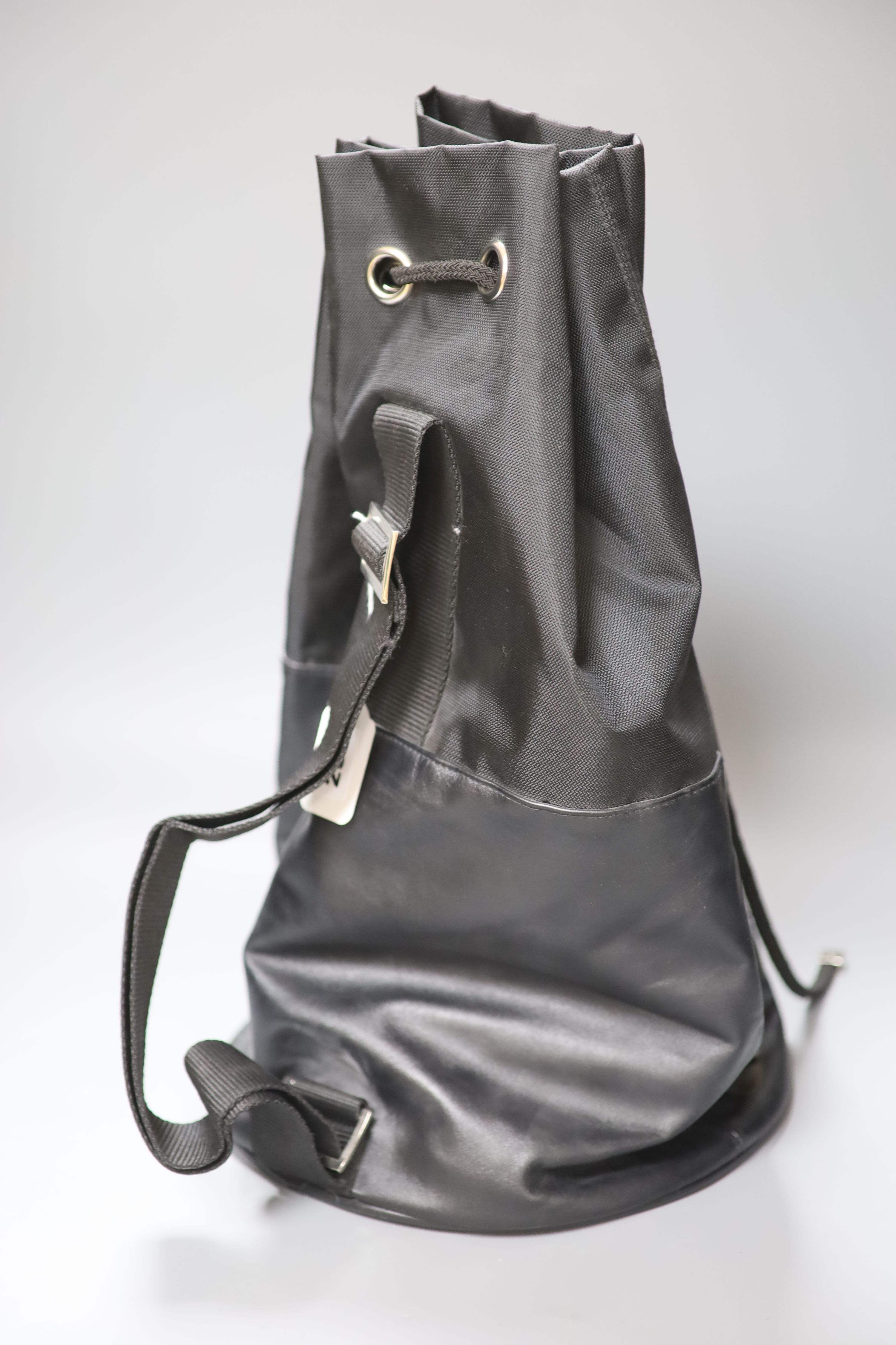 A Versace Parfums duffel bag